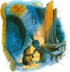 Приключения Чиполлино-ГЛАВА 10: Путешествие Чиполлино и Крота из одной тюрьмы в другую - с картинками - читать онлайн