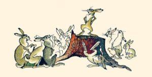 Сказка про зайцев - про храброго Зайца-длинные уши, косые глаза, короткий хвост - с картинками читать онлайн