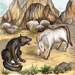 Русская народная сказка о животных. Глупый волк