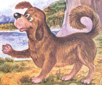 Сказка о собаке - Собака о восьми ногах - с картинками читать онлайн