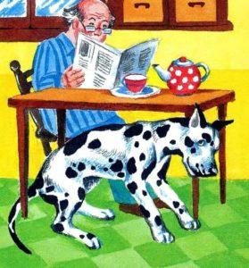 Сказка о собаке - Юрий Коваль - Сосед и соседка купили бульдога - с картинками читать онлайн