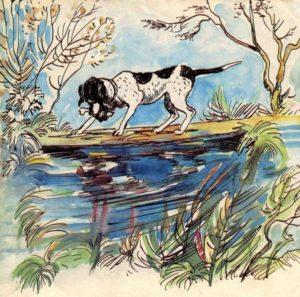 Сказка о собаке - Лев Толстой - Собака и её тень - с картинками читать онлайн