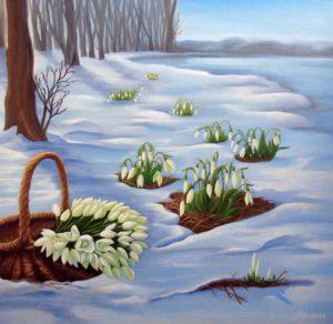 Сказка «Весна в лесу» про время года, погоду для детей